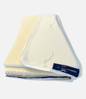 Talalay-Latexkissen L8 von Werksmeister Innenfüllunf mit zusätzlich 2 cm Schaumstoffplatte