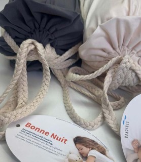 Tragerucksack für Spannbetttuch, Spannbettlaken Bonne Nuit