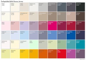 Farbpalette Bella Donna Spannbetttücher